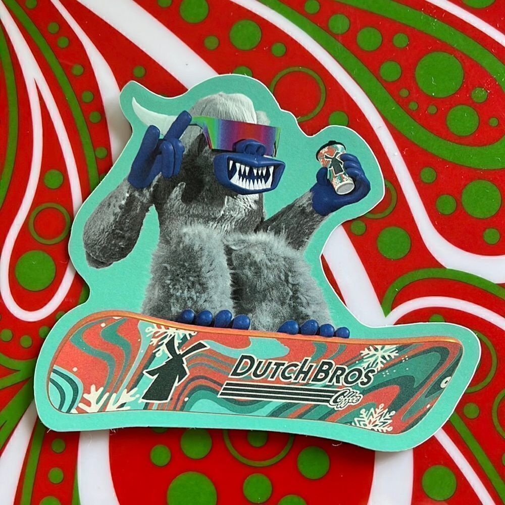 NWT BUNDLE OF 6 !  DUTCH BROS STICKERS - Picture 5 of 7